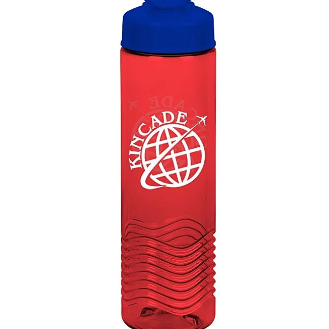 Twist Water Bottle with Flip Lid - 24 oz