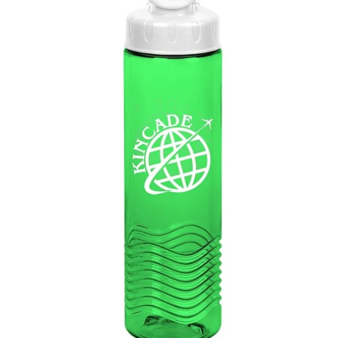 Twist Water Bottle with Flip Lid - 24 oz