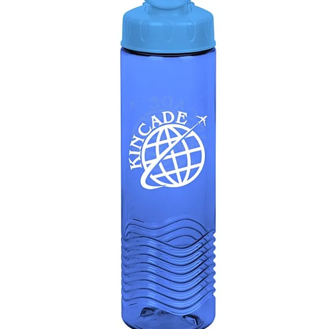 Twist Water Bottle with Flip Lid - 24 oz