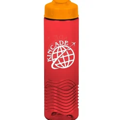 Twist Water Bottle with Flip Lid - 24 oz