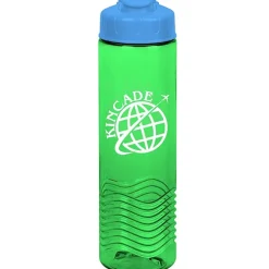 Twist Water Bottle with Flip Lid - 24 oz