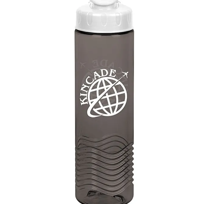 Twist Water Bottle with Flip Lid - 24 oz