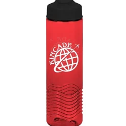 Twist Water Bottle with Flip Lid - 24 oz