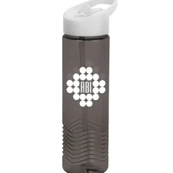 Twist Water Bottle with Flip Straw Lid - 24 oz