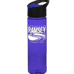 Twist Water Bottle with Pop Sip Lid - 24 oz