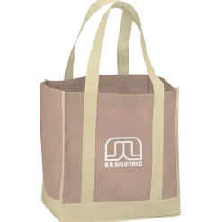 Two-Tone Shopper Tote
