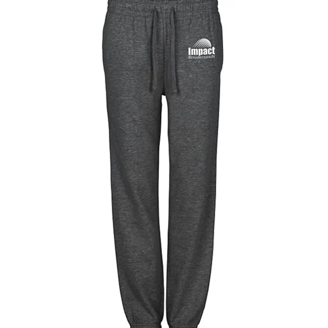 Ultimate 8.3-ounce CVC Fleece Sweatpants - Ladies' - Screen