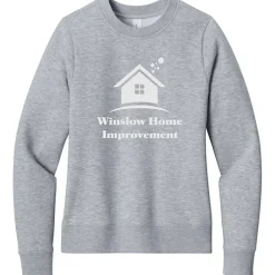 Ultimate 8.3-oz CVC Fleece Crew - Ladies' - Screen
