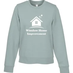 Ultimate 8.3-oz CVC Fleece Crew - Ladies' - Screen