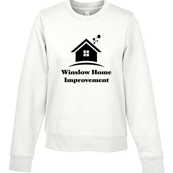 Ultimate 8.3-oz CVC Fleece Crew - Ladies' - Screen