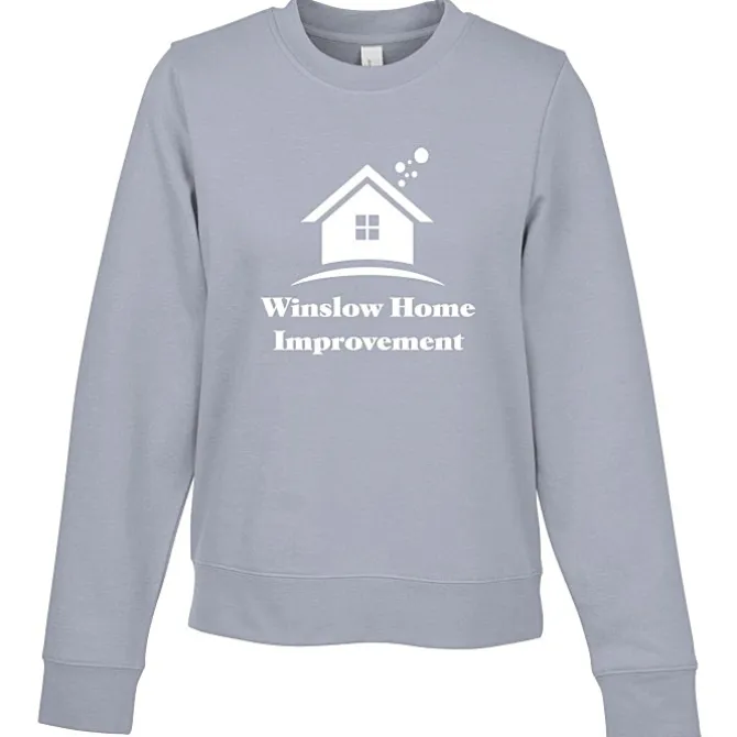 Ultimate 8.3-oz CVC Fleece Crew - Ladies' - Screen