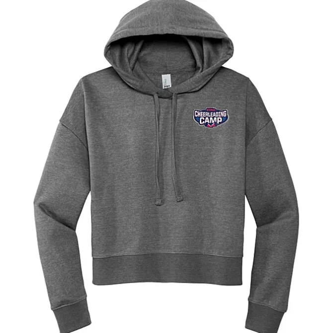Ultimate 8.3-oz CVC Fleece Cropped Hoodie - Ladies' - Embroidered