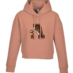 Ultimate 8.3-oz CVC Fleece Cropped Hoodie - Ladies' - Full Color