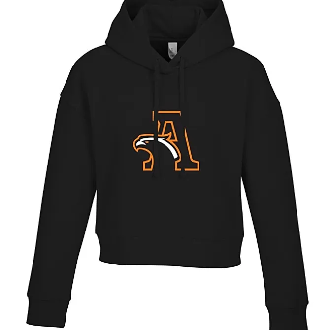 Ultimate 8.3-oz CVC Fleece Cropped Hoodie - Ladies' - Full Color