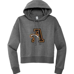 Ultimate 8.3-oz CVC Fleece Cropped Hoodie - Ladies' - Full Color