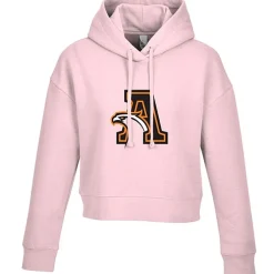 Ultimate 8.3-oz CVC Fleece Cropped Hoodie - Ladies' - Full Color