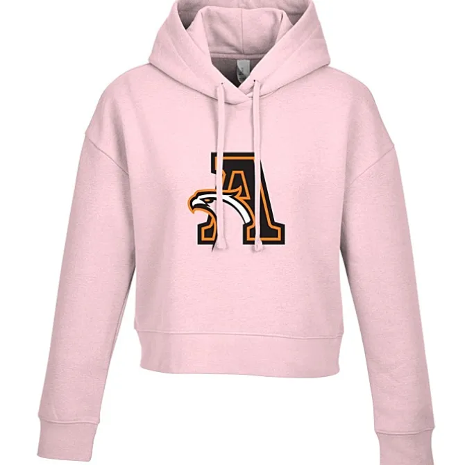 Ultimate 8.3-oz CVC Fleece Cropped Hoodie - Ladies' - Full Color