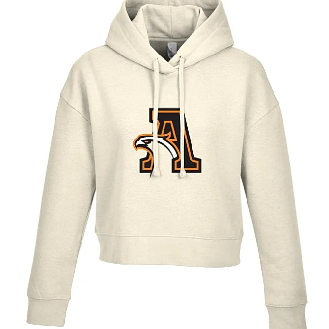 Ultimate 8.3-oz CVC Fleece Cropped Hoodie - Ladies' - Full Color