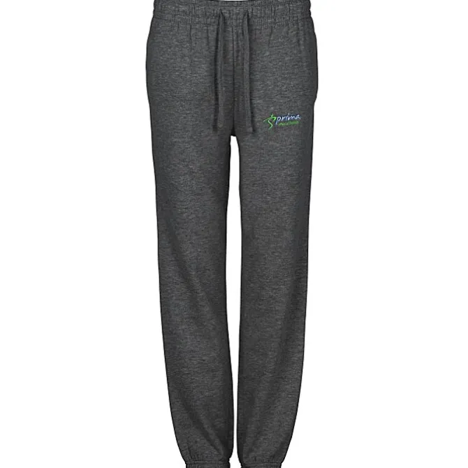 Ultimate 8.3-oz CVC Fleece Sweatpants - Ladies' - Embroidered