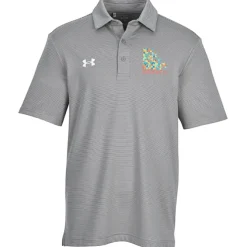 Under Armour Destin Drive Striped Performance Polo - Full Color