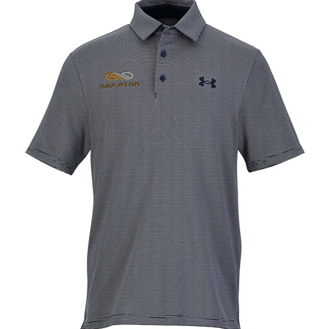 Under Armour Playoff 3.0 Stripe Polo - Embroidered