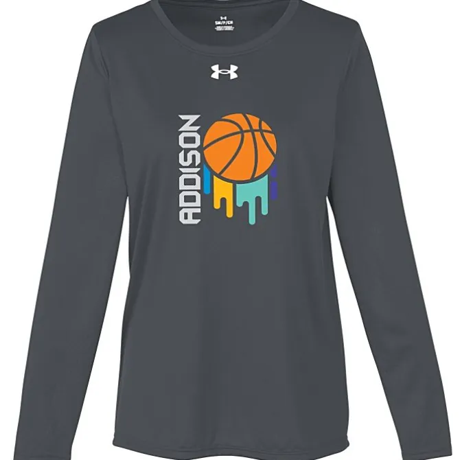 Under Armour Team Tech Long Sleeve T-Shirt - Ladies' - Full Color