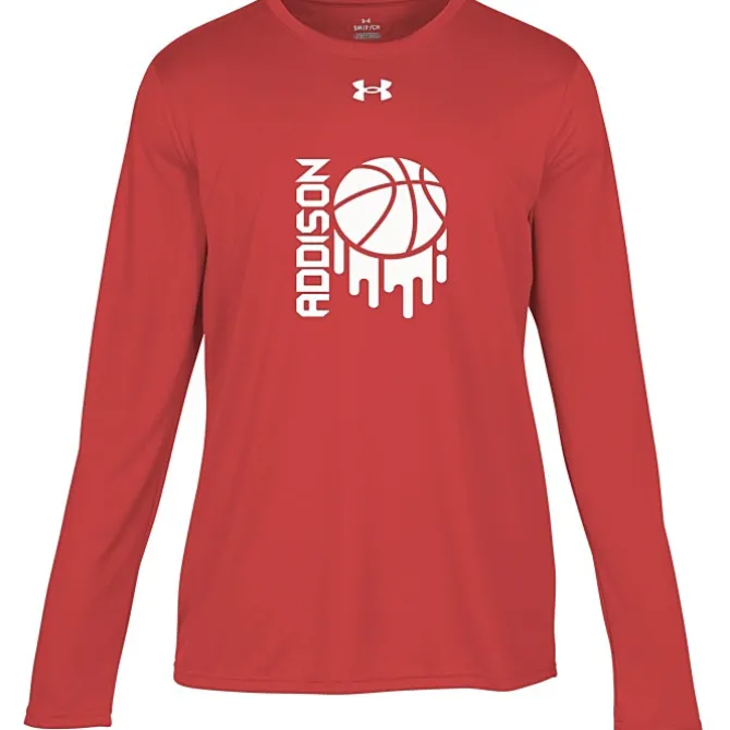 Under Armour Team Tech Long Sleeve T-Shirt - Men's - Screen