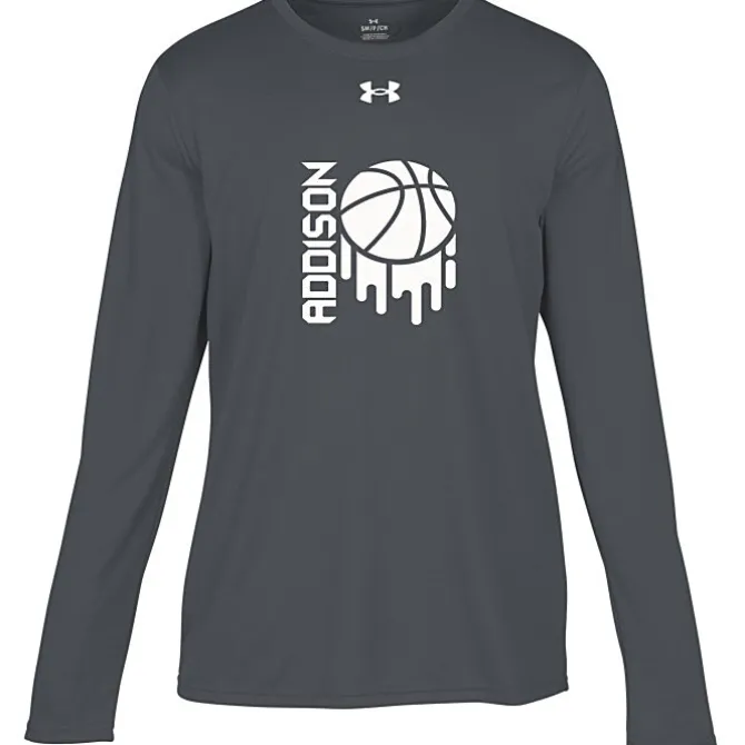 Under Armour Team Tech Long Sleeve T-Shirt - Men's - Screen