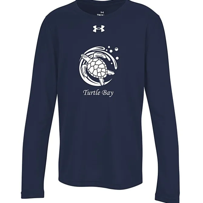 Under Armour Team Tech Long Sleeve T-Shirt - Youth - Screen