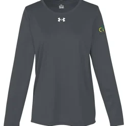 Under Armour Team Tech Long Sleeve T-Shirt - Ladies' - Embroidered
