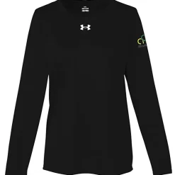Under Armour Team Tech Long Sleeve T-Shirt - Ladies' - Embroidered