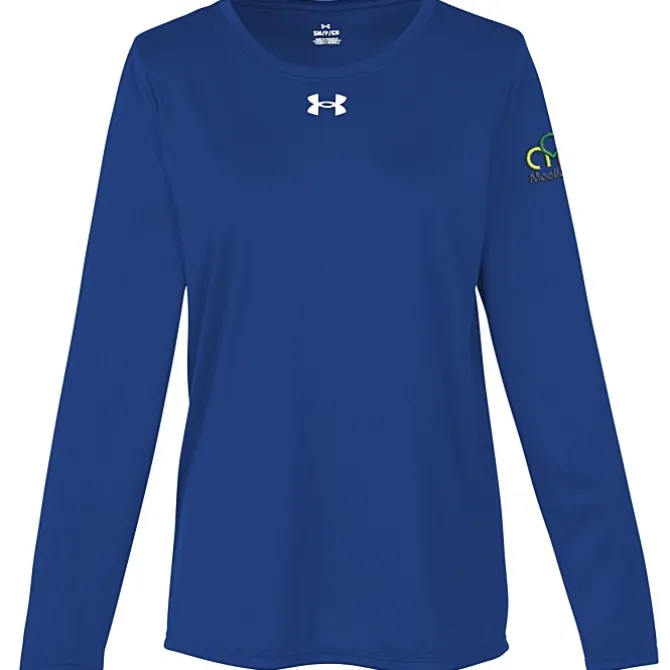 Under Armour Team Tech Long Sleeve T-Shirt - Ladies' - Embroidered
