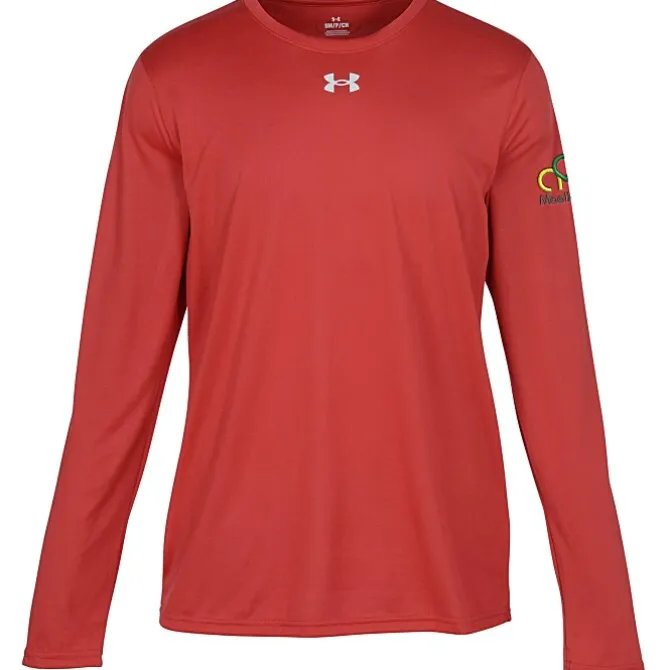 Under Armour Team Tech Long Sleeve T-Shirt - Men's - Embroidered