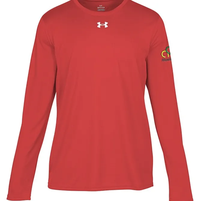 Under Armour Team Tech Long Sleeve T-Shirt - Men's - Embroidered