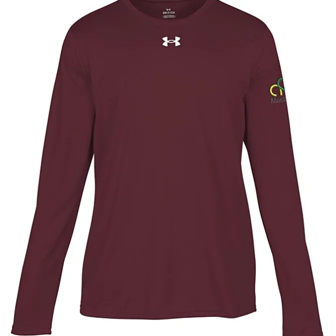 Under Armour Team Tech Long Sleeve T-Shirt - Men's - Embroidered