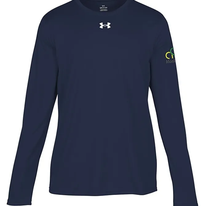 Under Armour Team Tech Long Sleeve T-Shirt - Men's - Embroidered