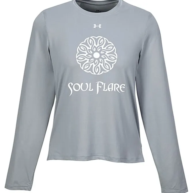 Under Armour Team Vanish Long Sleeve T-Shirt - Ladies' - Screen