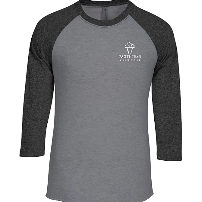Unisex Tri-Blend Baseball Tee - Screen