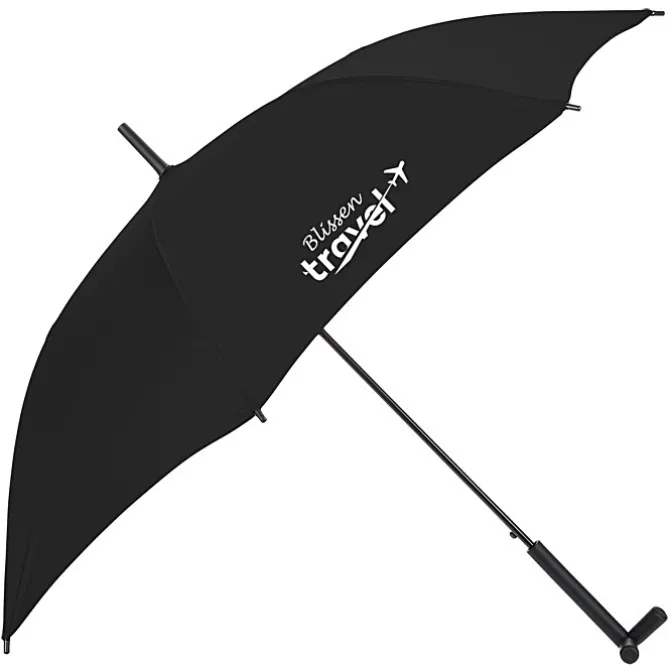 Upright Umbrella with Propstand Handle - 46-inch Arc