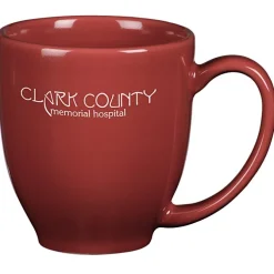 USA Made Bistro Mug - 14 oz. - Red
