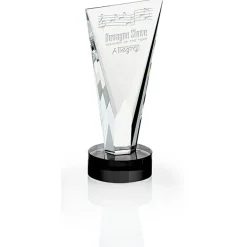 Valiant Crystal Award - 8 inches - 24 hr