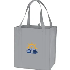 Value Grocery Tote - 13 inches x 12 inches - Full Color