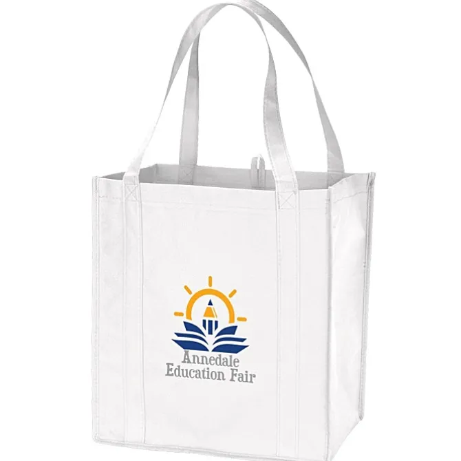 Value Grocery Tote - 13 inches x 12 inches - Full Color