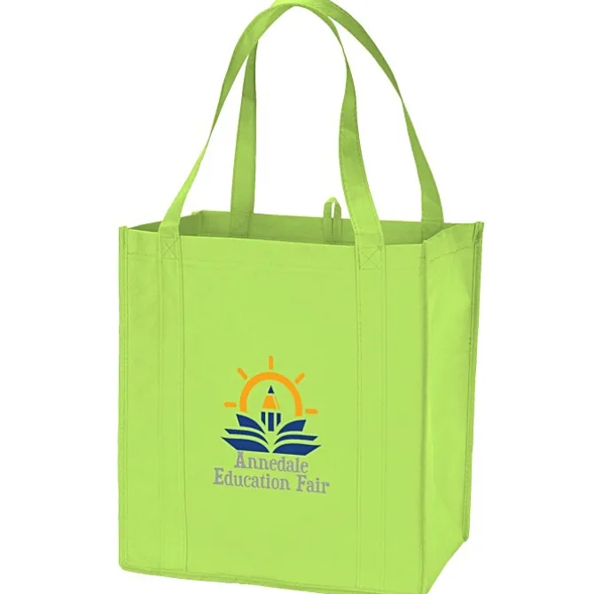 Value Grocery Tote - 13 inches x 12 inches - Full Color