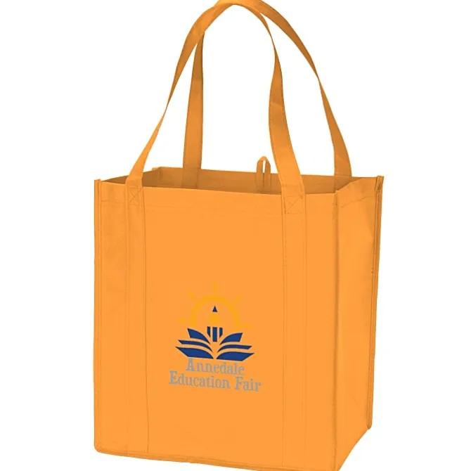 Value Grocery Tote - 13 inches x 12 inches - Full Color