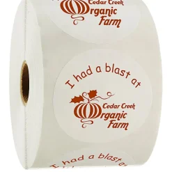 Value Sticker by the Roll - Circle - 2-1/2 inches - 24 hr