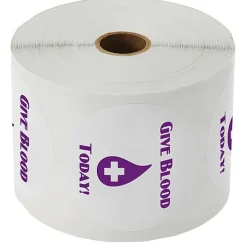 Value Sticker by the Roll - Circle - 3 inches - 24 hr