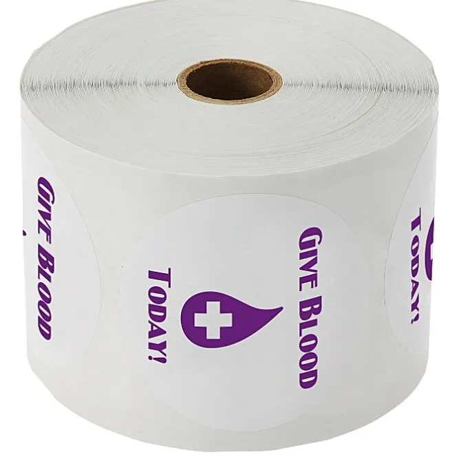 Value Sticker by the Roll - Circle - 3 inches - 24 hr
