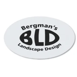 Value Sticker by the Roll - Oval - 1-1/2 inches x 2-1/2 inches