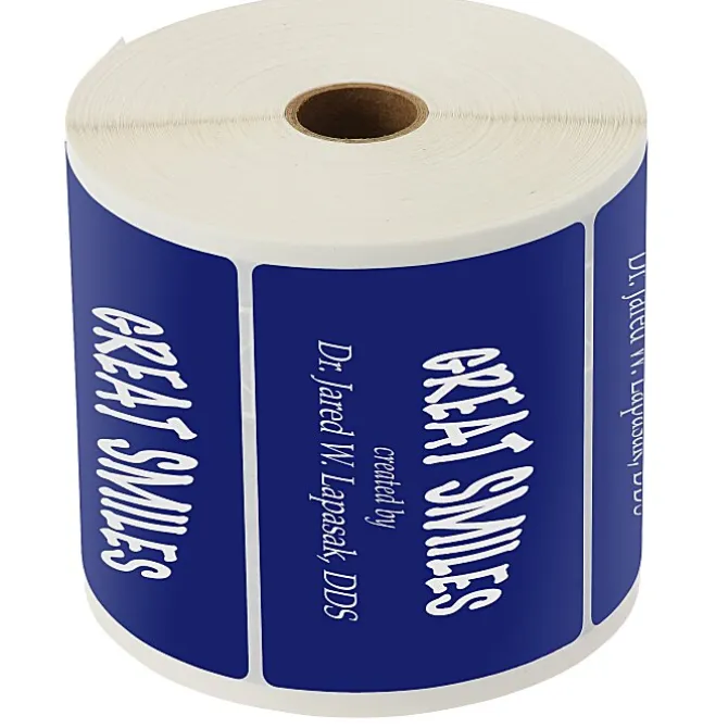 Value Sticker by the Roll - Rectangle - 3 inches x 4 inches